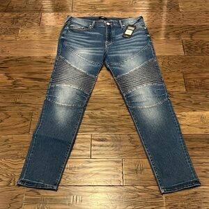 True Religion Rocco Moto Skinny NWT Size 36